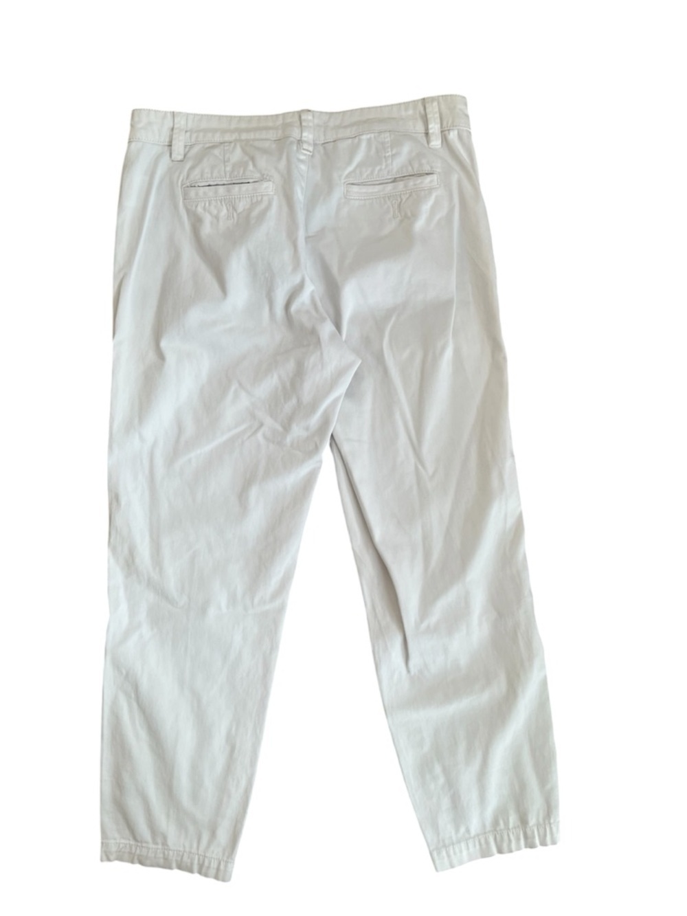 Chino Anthropologie Crisp Cotton Business Casual Crisp White High Rise Trouser - Picture 4 of 13